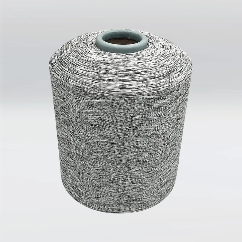 Dawb thiab Dub Polyester xov paj